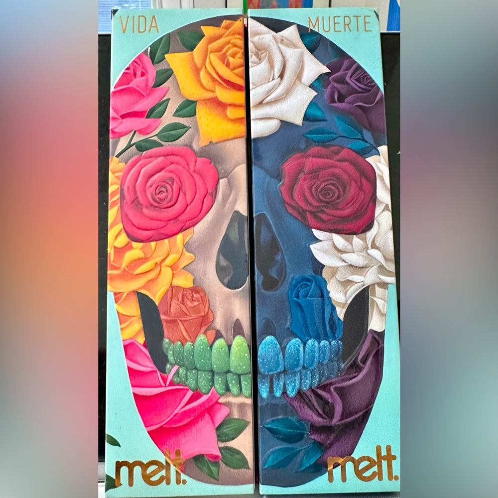 Vida & Muerte eyeshadow palettes by Melt Cosmetics. Limited edition.